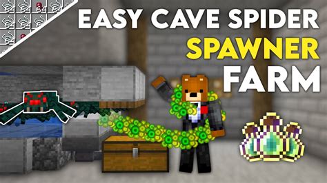 Aprender sobre 45+ imagem minecraft cave spider xp farm - br ...