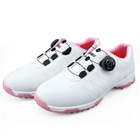 New Golf Shoes Women Anti slip Waterproof Golf Sneakers Lady Sport Shoes Breathable Shockproof ...