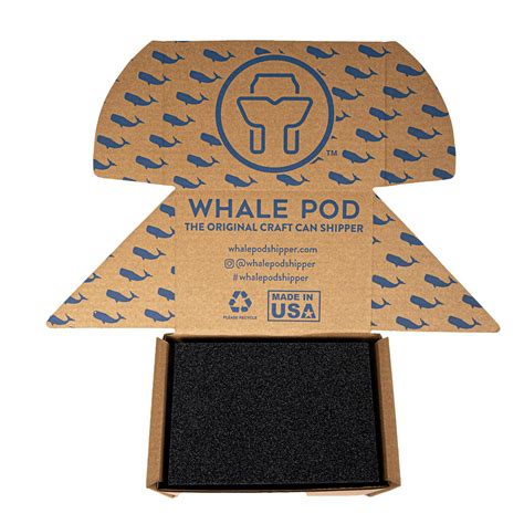 6 Pack Premium Shipper | Whale Pod