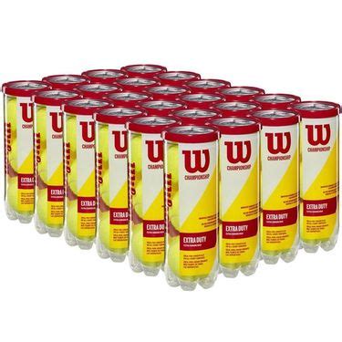 Wilson Championship Extra Duty Tennis Balls (Case) | Tennis-Point