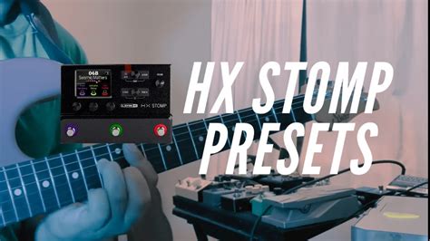 Line 6 HX Stomp | Live presets - YouTube