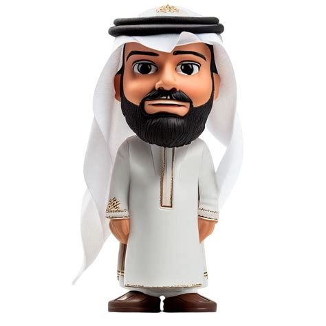 Facial Naive Realistic Series Arabian Clothing Men's Custom Bobblehead – Mydedor Bobblehead and ...