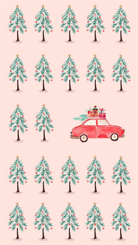 FREE Christmas Phone Wallpaper | Love and Specs