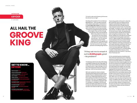 Editorial Interview for We Rave You Magazine by Jessica Gaffney on Dribbble