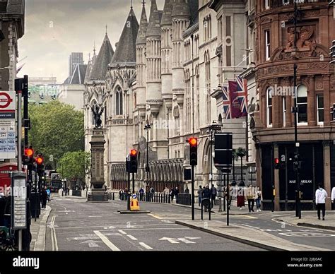 Royal Courts of Justice, London, U.K Stock Photo - Alamy