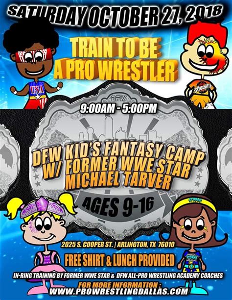 DFW All-Pro Wrestling Academy - School - Arlington, Texas - 80 Reviews ...