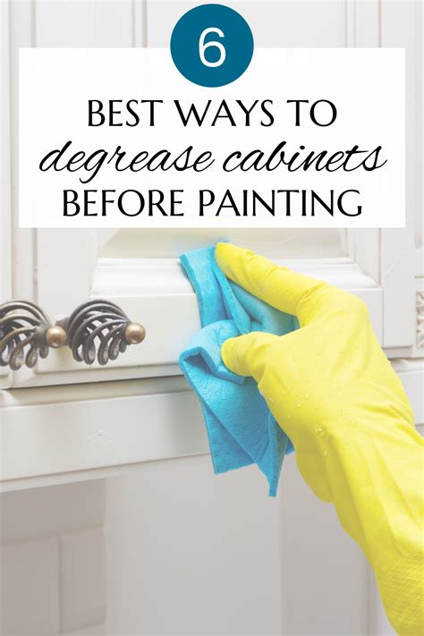 My 6 Top Picks for Degreasing Kitchen Cabinets Before Painting