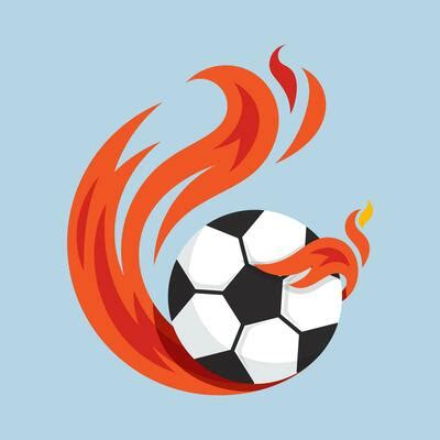 Soccer Ball On Fire Vector Art, Icons, and Graphics for Free Download