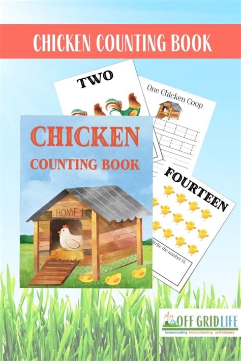 Chicken Unit Study for Ages 3 - 7 - An Off Grid Life