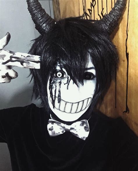 Bendy Cosplay makeUp by HazyCosplayer on DeviantArt