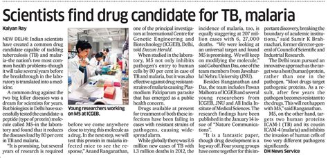 Anand Ranganathan on Twitter: "Happy to share @TheDeccanHerald report on our lab's discovery ...