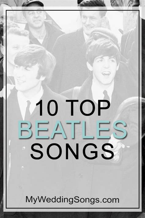 The Beatles Love Songs for Weddings | My Wedding Songs