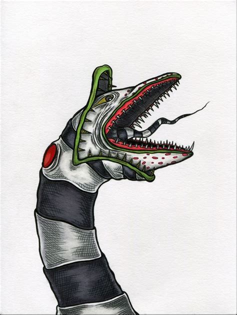 Sandworm Art Print by Mister Rotten | Tim burton art, Art inspiration drawing, Horror art