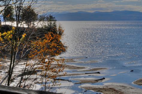 Lake Champlain In The Fall Free Stock Photo - Public Domain Pictures