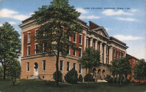 Lane College Jackson, TN Postcard