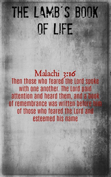 Malachi 3:16 | Words To Renew The Soul