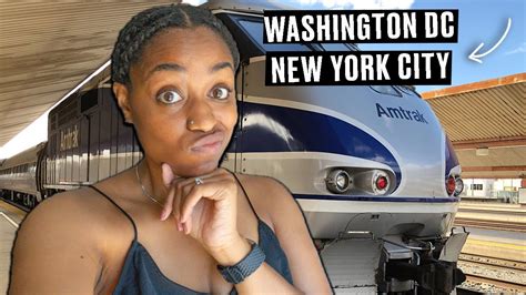 Taking the Amtrak Train from Washington DC to NYC (First Impression ...