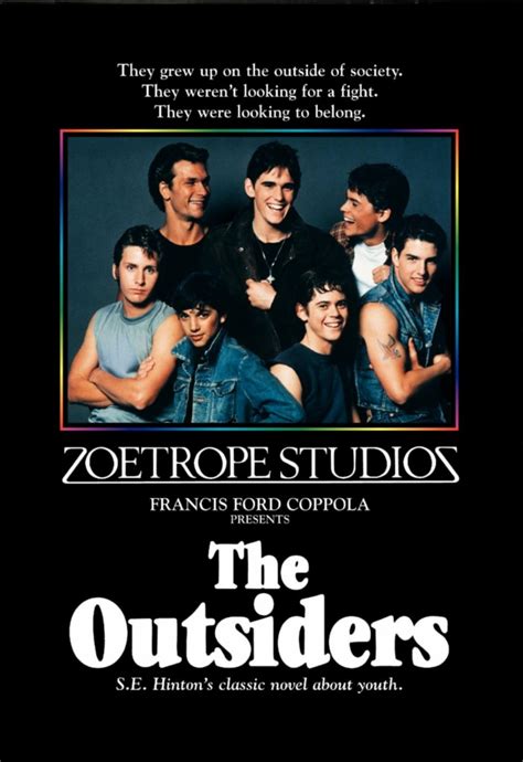 The Outsiders 8x10 11x17 16x20 24x36 27x40 Movie Poster Vintage Tom ...