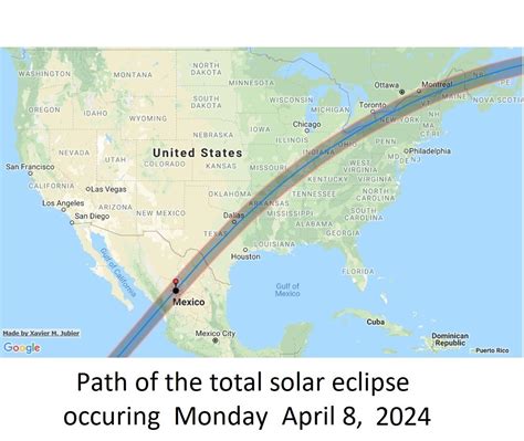 2024 Solar Eclipse Path Of Totality - Pauly Betteann