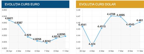 Evolutie Curs Valutar Euro - 2