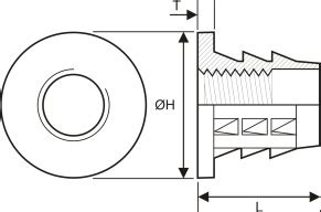 Insert Nuts For Wood Type B | Fastenright Ltd