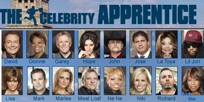 Celebrity Apprentice: New Cast | PopLeft