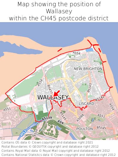 Where is Wallasey? Wallasey on a map