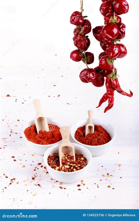 Different types of paprika stock photo. Image of paprika - 134525756