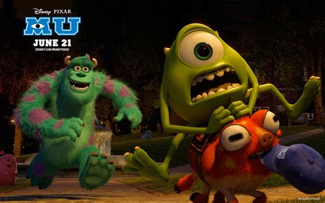 Sulley & Mike In Monsters University - Mystery Wallpaper