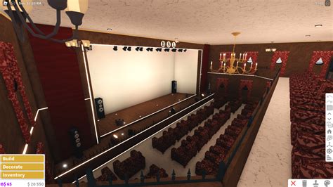 What you watching here? (RMS. Empress of Bloxburg: 'Grandure theatre' : r/Bloxburg