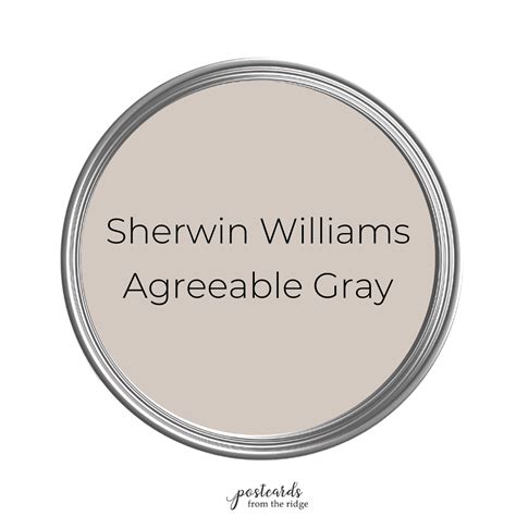 Sherwin Williams Agreeable Gray - A Timeless Neutral - Postcards from the Ridge