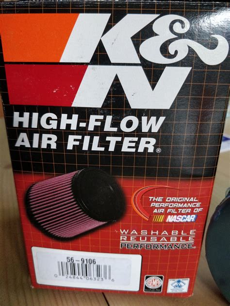 K&N Air Filter - Parts for Sale - WSCC - Community Forum