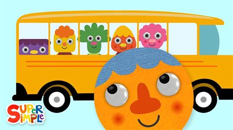 The Wheels On The Bus featuring Noodle & Pals | Super Simple Songs ...