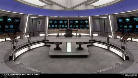 Donny Versiga - U.S.S. Enterprise NCC-1701-A Main Bridge -- Star Trek V: The Final Frontier