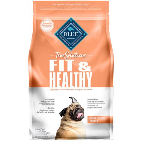 Blue Buffalo True Solutions Fit And Healthy Weight Control Adult Dog Food | Dog Food | Pet ...