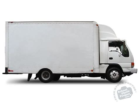 White Box Truck, Royalty-Free Image by SchoolPhotoProject.com | Trucks, Photo, Recreational vehicles