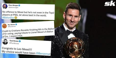 Who said what: World reacts as Lionel Messi wins record 7th Ballon d'Or