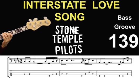 INTERSTATE LOVE SONG How to Play Bass Groove Cover with Score & Tab ...