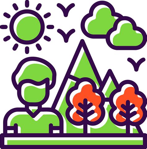 Hiking Vector Icon Design 25203038 Vector Art at Vecteezy