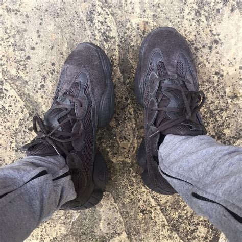 Yeezy 500 utility black : yeezys