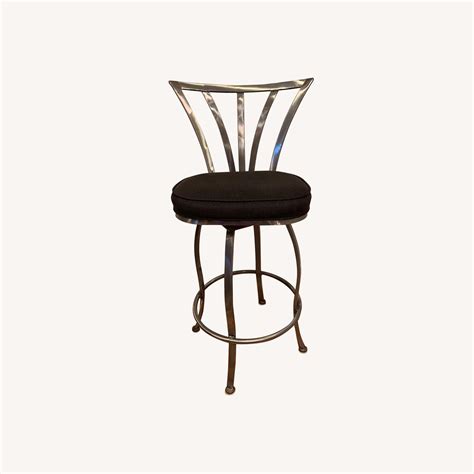 Contemporary Metal Bar Stools - AptDeco