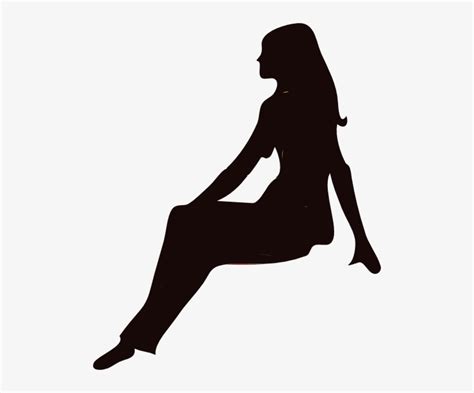 Human Silhouette Sitting Png - Girl Sitting Silhouette Png - Free Transparent PNG Download - PNGkey