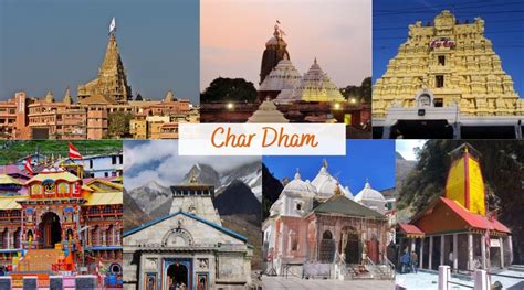 Char Dham Names - India Thrills