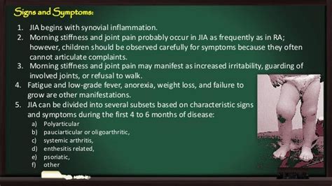 Juvenile idiopathic arthritis