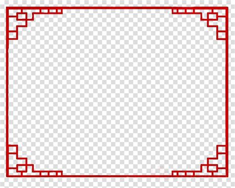 Chinese Border Design Png - Design Talk