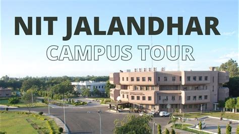 NIT Jalandhar campus tour | Official Zaved Ansari - YouTube