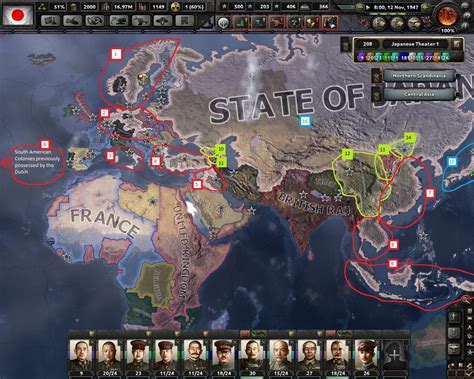 So, I finished my first full HOI4 game, and this...