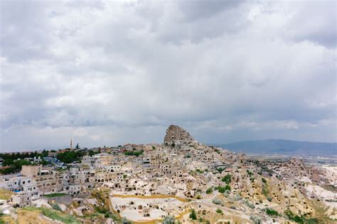 Town and Uchisar Castle in Cappadocia · Free Stock Photo