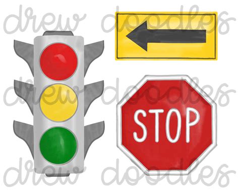 Feux De Signalisation Clipart Flowers