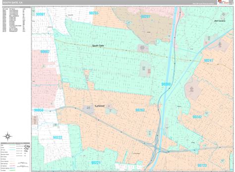 South Gate Park Map